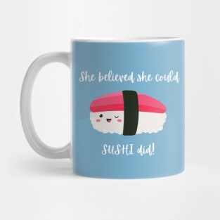 Hardworking Sushi Mug